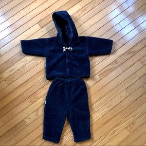 French Designer MAGi Navy Blue Jacket and Pants 12 months